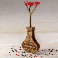 Bead embroidery kit on wood FairyLand FLK-348 Vase