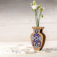 Bead embroidery kit on wood FairyLand FLK-349 Vase