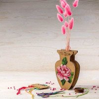 Bead embroidery kit on wood FairyLand FLK-350 Vase
