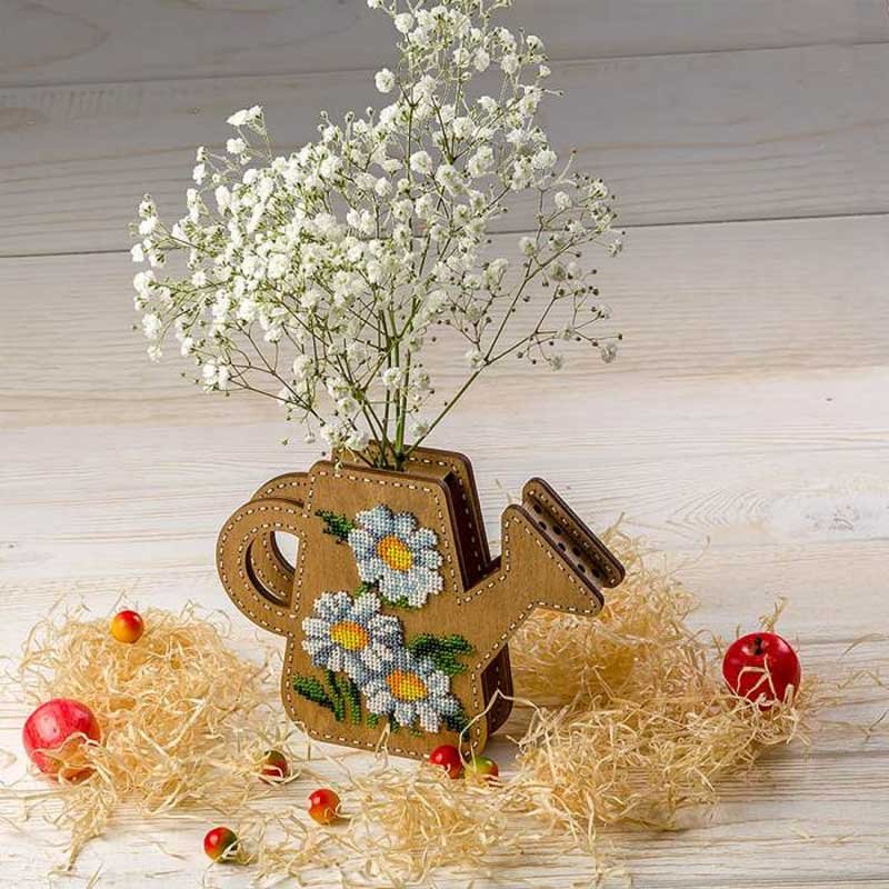 Bead embroidery kit on wood FairyLand FLK-352 Vase