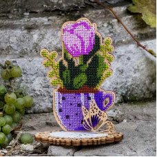 Набор для вышивки бисером по дереву Волшебная страна FLK-411 Цветы