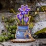 Bead embroidery kit on wood FairyLand FLK-413 Flowers