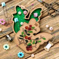 Bead embroidery kit on wood FairyLand FLK-422 Easter