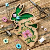 Bead embroidery kit on wood FairyLand FLK-424 Easter