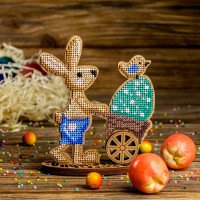 Bead embroidery kit on wood FairyLand FLK-426 Easter