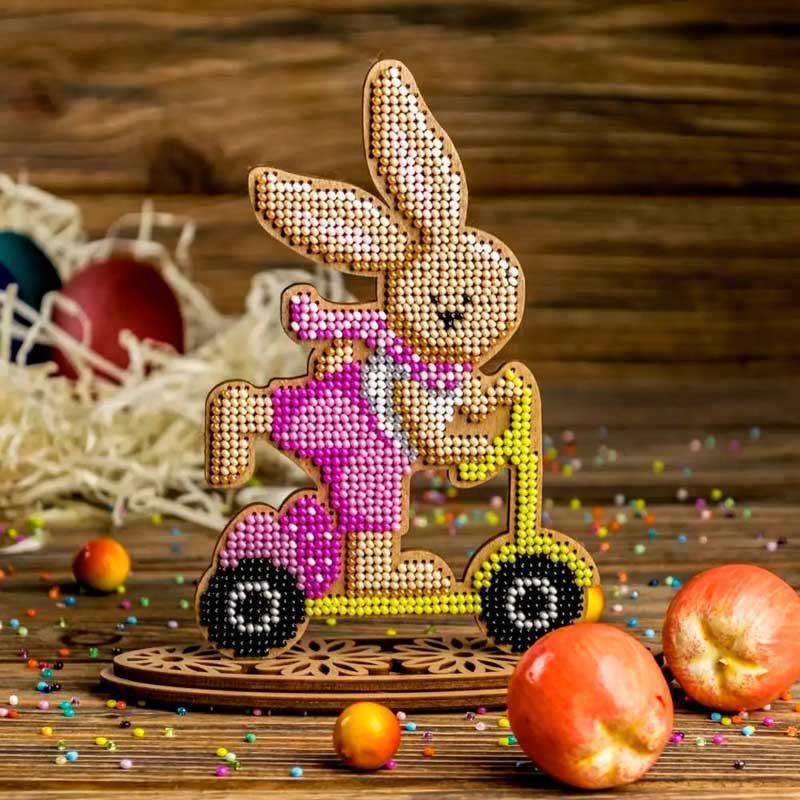 Bead embroidery kit on wood FairyLand FLK-427 Easter
