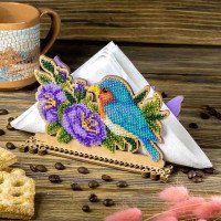 Bead embroidery kit on wood FairyLand FLK-532 Napkin holder
