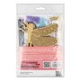 Bead embroidery kit on wood Wonderland Crafts FLK-584 animals