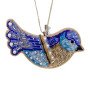 Bead embroidery kit on wood Wonderland Crafts FLK-587 birds