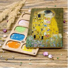 Organizers for beads with wooden lid Fairy Land FLZB-206