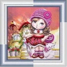 Bead embroideri kit Mini Abris Art AM-028 Fashionable
