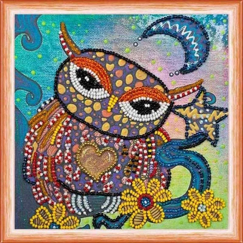 Bead embroideri kit Mini Abris Art AM-107 Zadremala