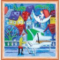 Bead embroideri kit Mini Abris Art AM-154 Monthly melody