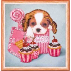 Bead embroideri kit Mini Abris Art AM-165 Sweet joy