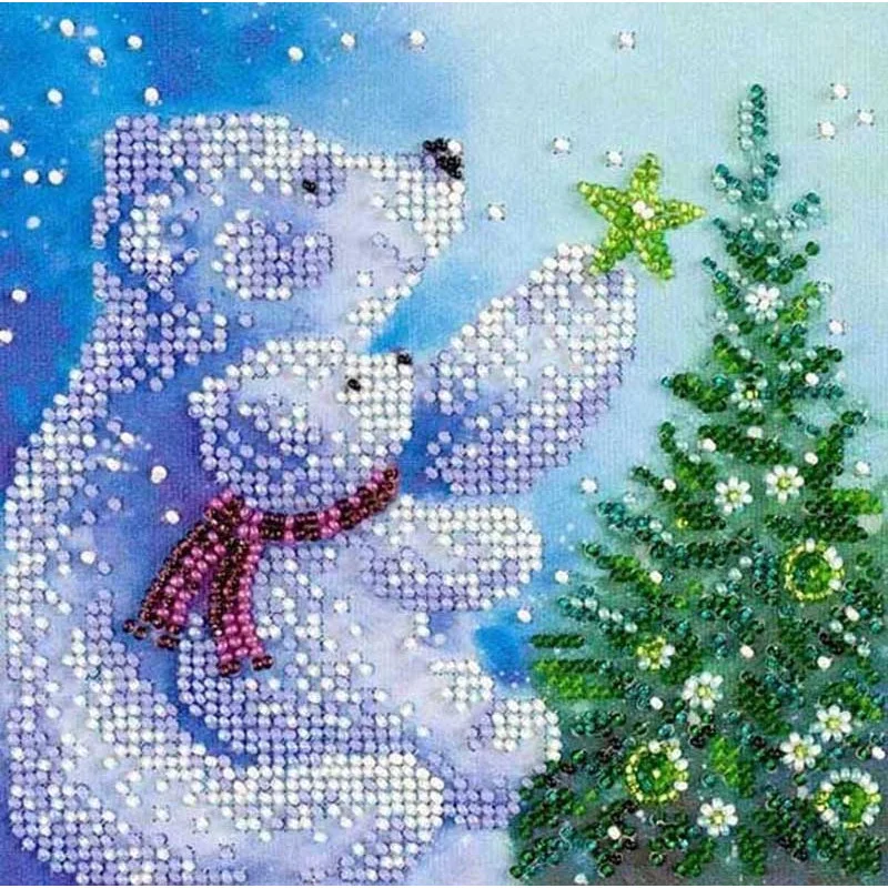 Bead embroideri kit Mini Abris Art AM-175 Umka