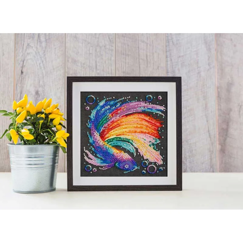 Bead embroideri kit Mini Abris Art AM-245 Variegated