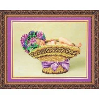 Main Bead Embroidery Kit on Canvas  Abris Art AB-057 Kid