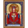 Набор для вышивки бисером на холсте Абрис Арт АВ-310 Икона Богородицы Неупиваемая чаша