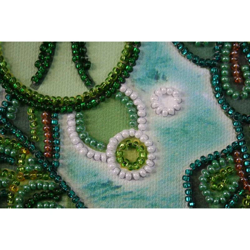 Main Bead Embroidery Kit on Canvas  Abris Art AB-332-12 Sign of the Zodiac of Pisces