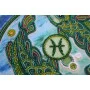 Main Bead Embroidery Kit on Canvas  Abris Art AB-332-12 Sign of the Zodiac of Pisces