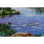 Main Bead Embroidery Kit on Canvas  Abris Art AB-387 Morning in the mountains