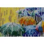 Main Bead Embroidery Kit on Canvas  Abris Art AB-434 Cheerful umbrellas