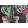 Main Bead Embroidery Kit on Canvas  Abris Art AB-662 Life is Beautiful