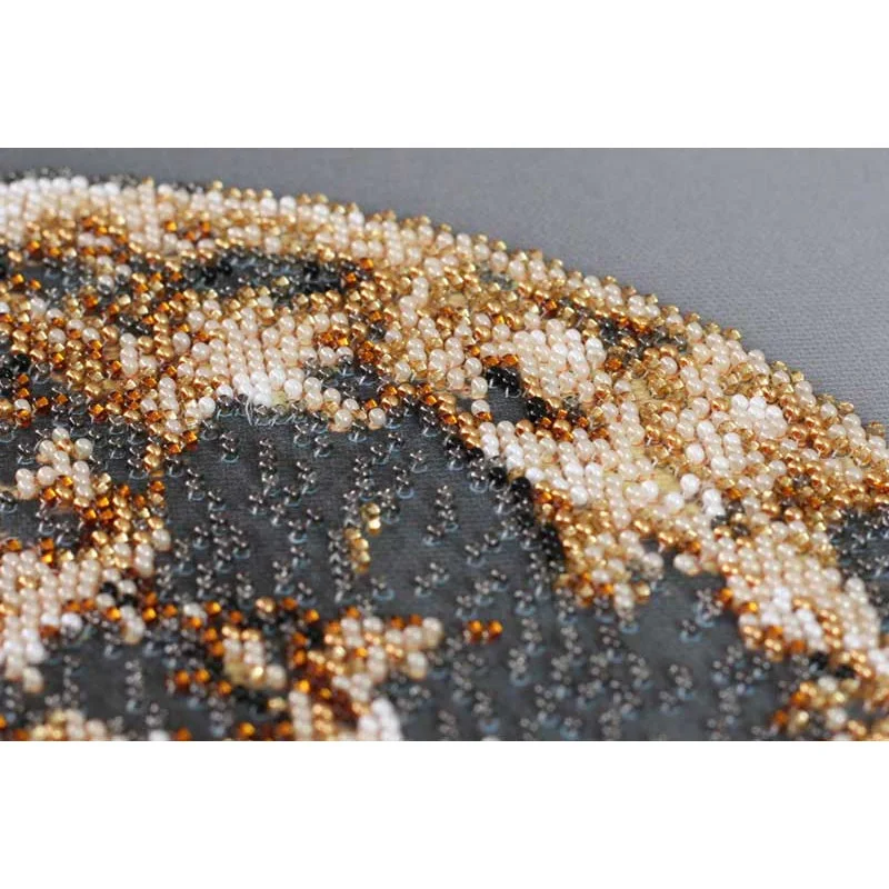 Main Bead Embroidery Kit on Canvas  Abris Art AB-702 Moon