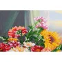 Main Bead Embroidery Kit on Canvas  Abris Art AB-703 Still life with quince