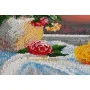 Main Bead Embroidery Kit on Canvas  Abris Art AB-703 Still life with quince