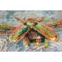 Main Bead Embroidery Kit on Canvas  Abris Art AB-724 Golden beetle