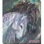 Main Bead Embroidery Kit on Canvas  Abris Art AB-752 Devotion