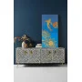 Main Bead Embroidery Kit on Canvas  Abris Art AB-825 Koi blue