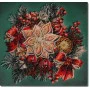 Main Bead Embroidery Kit on Canvas  Abris Art AB-915 The taste of Christmas