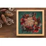 Main Bead Embroidery Kit on Canvas  Abris Art AB-915 The taste of Christmas