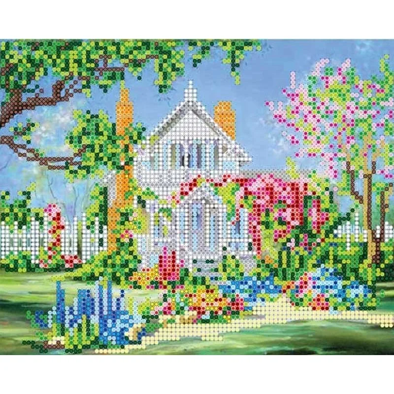 Pattern for beading Abris Art AC-020 Teremok