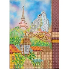 Pattern for beading Abris Art AC-037 Spring in Paris