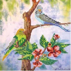 Pattern for beading Abris Art AC-086 Sweet couple