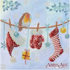 Pattern for beading Abris Art AC-524 Good New Year spirit