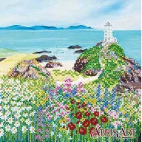 Pattern for beading Abris Art AC-529 Steppe in bloom