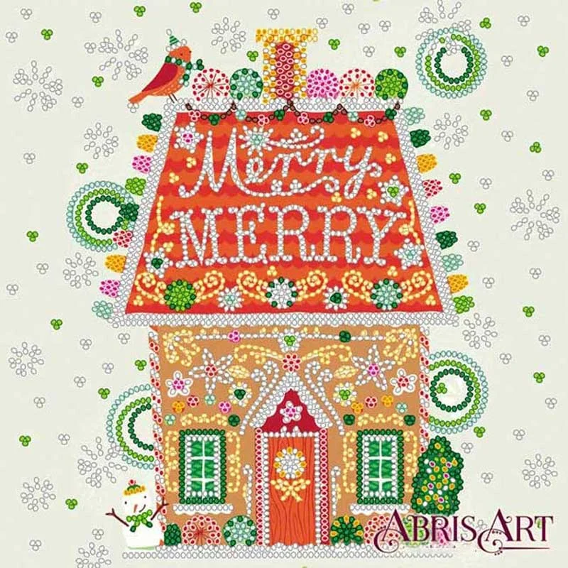 Pattern for beading Abris Art AC-561 Fun
