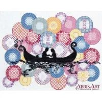 Cross stitch kit Abris Art AH-041 Boat