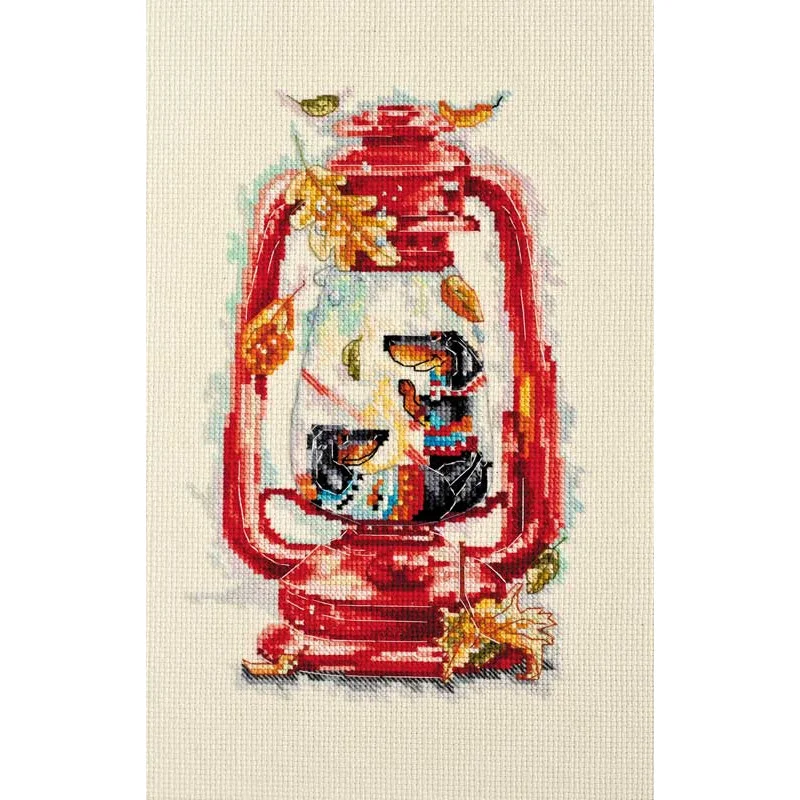 Cross stitch kit Abris Art AH-088 Warm October