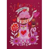 Cross stitch kit Abris Art AH-101 Favorite
