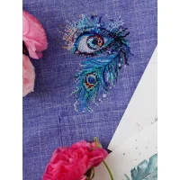 Cross stitch kit for clothes Abris Art AHO-019 Royal look-1