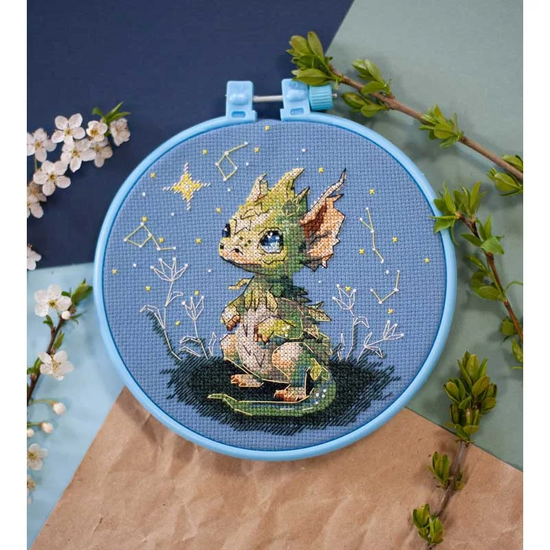Cross stitch miniature set Abris Art AHM-087 Starlighter