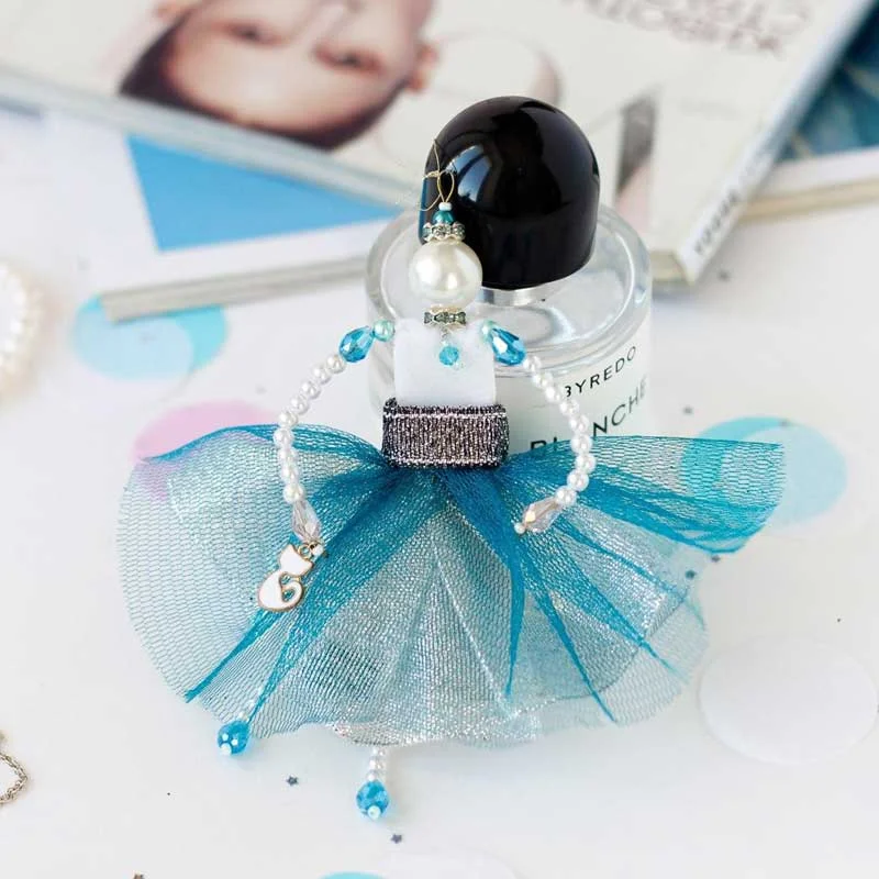 Decoration Pendant doll Abris Art ADK-002 Gentle turquoise