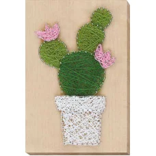 Kits for creativity string art Abris Art ABC-002 Cactus