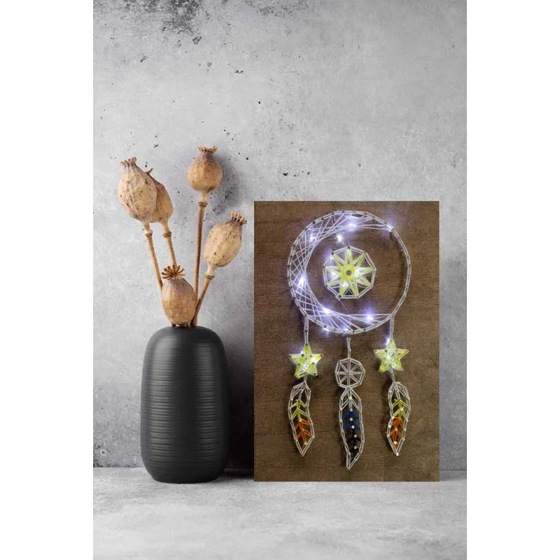 Kits for creativity string art Abris Art ABC-036 Dream amulet