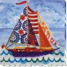 Mid-sized bead embroidery kit Abris Art AMB-010 Tailwind